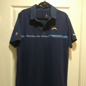 NFL Chargers Nike Dri Fit Polo - L